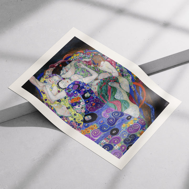 The Maiden by Gustav Klimt Poster