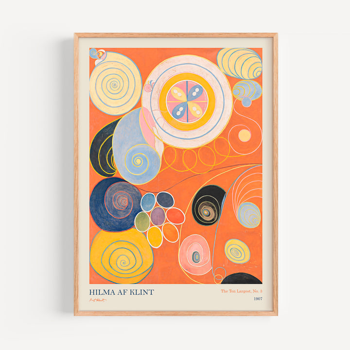 The Ten Largest No. 3 by Hilma af Klint Poster
