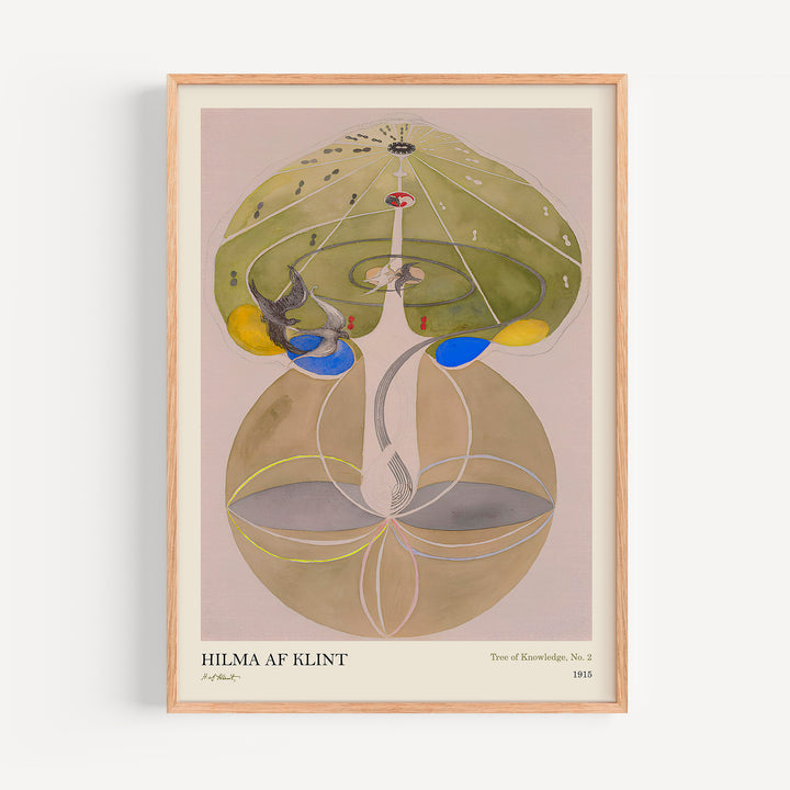 Tree of Knowledge No. 2 by Hilma af Klint Poster