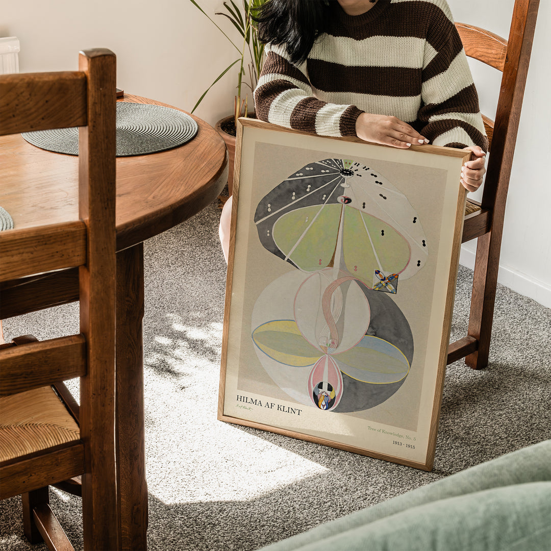 Tree of Knowledge No. 5 by Hilma af Klint Poster