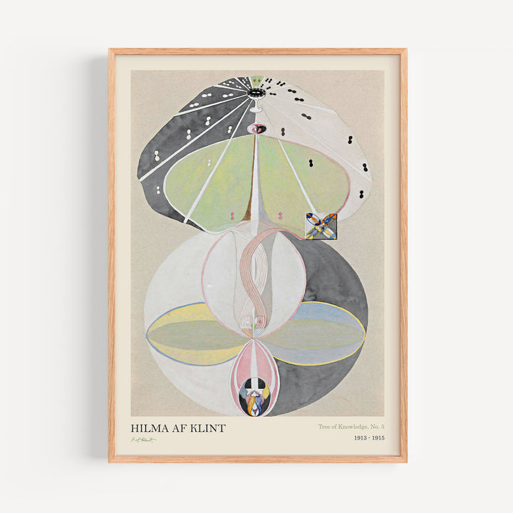 Tree of Knowledge No. 5 by Hilma af Klint Poster