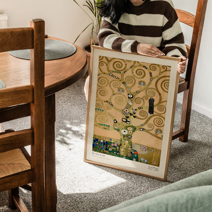 The Tree of Life by Gustav Klimt Poster
