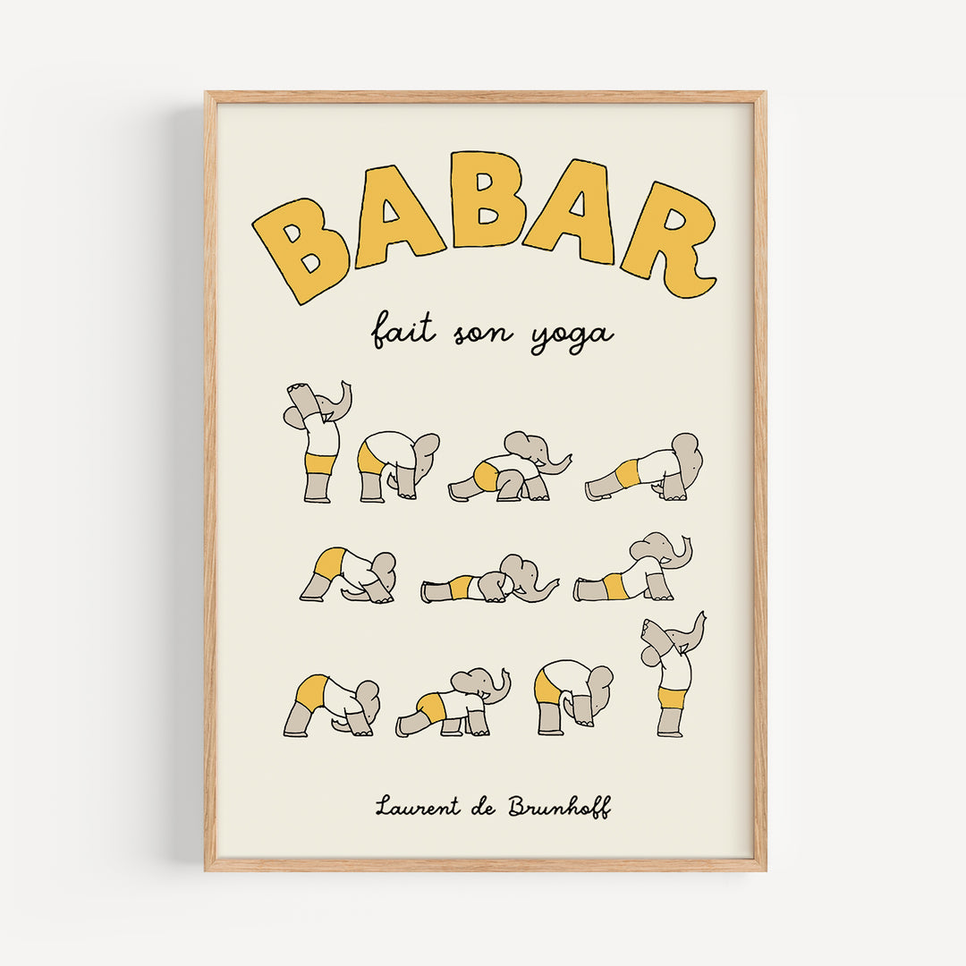 Yoga Babar Poster