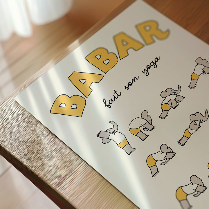Yoga Babar Poster