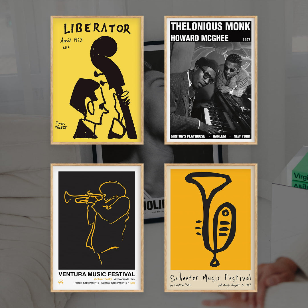 Vintage Jazz Posters