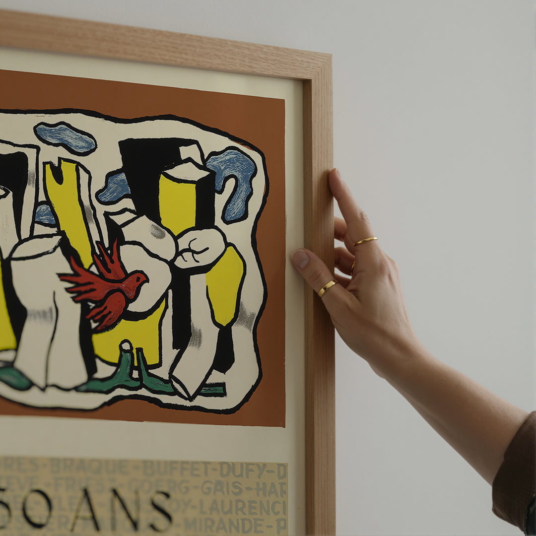 50 Ans de Peinture Moderne Exhibition Poster