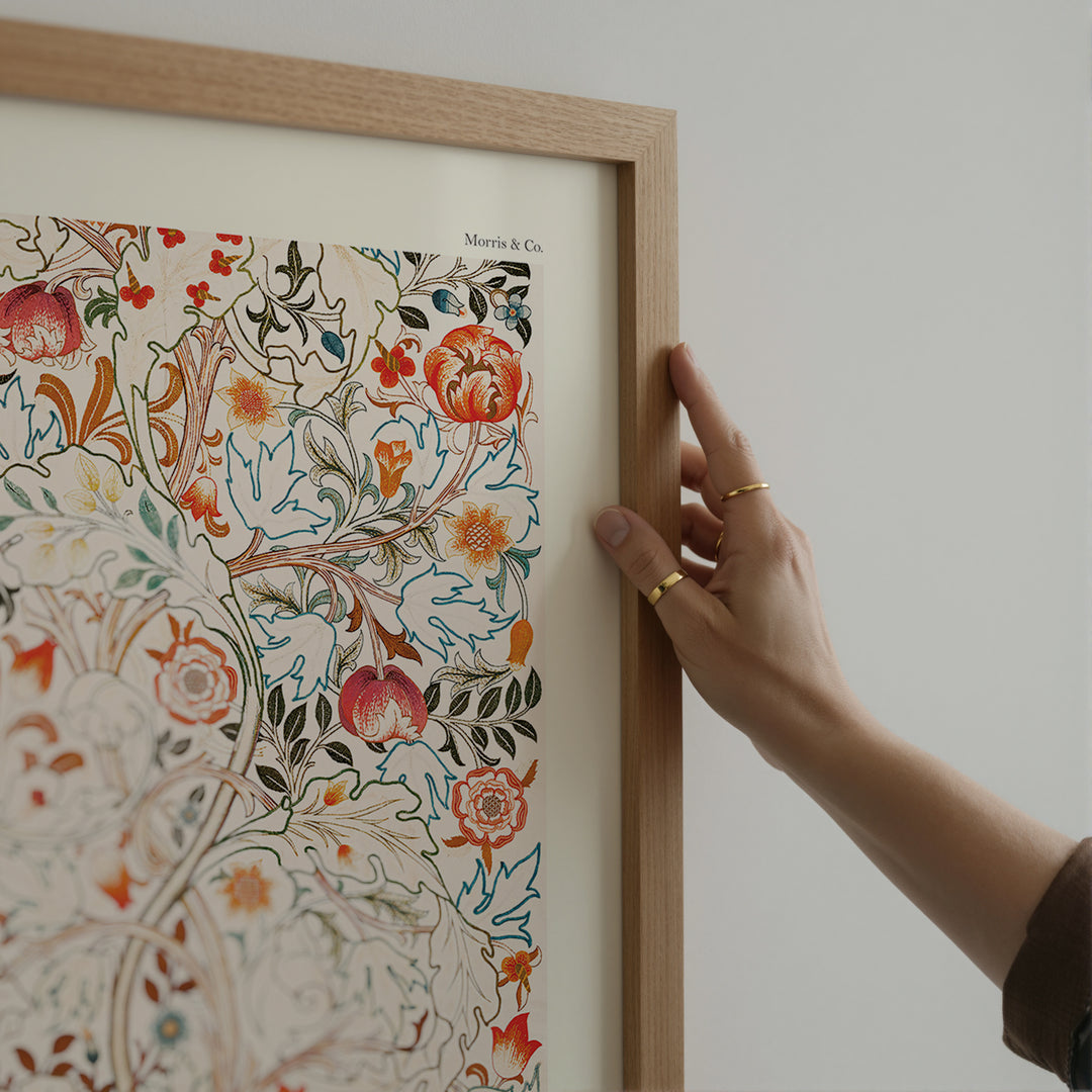 Acanthus Portière by William Morris Exhibition Poster