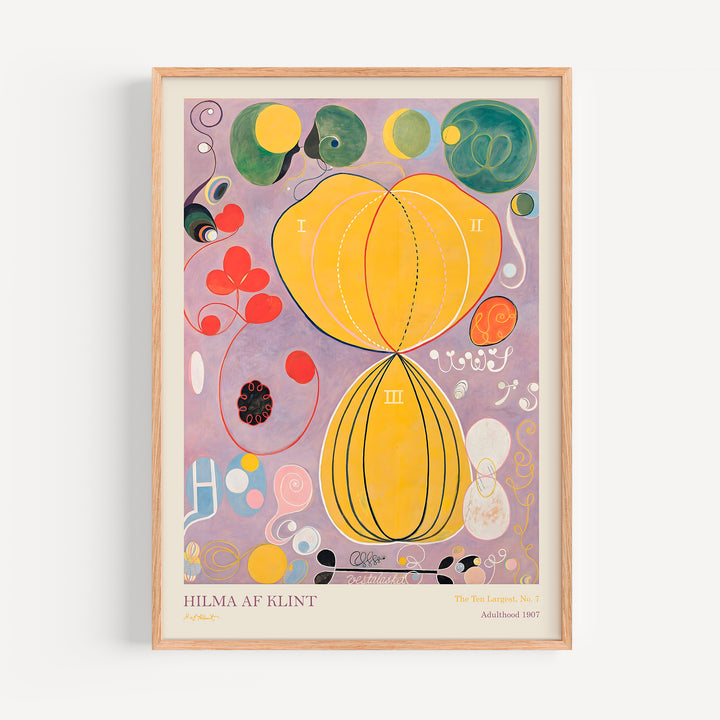 Adulthood by Hilma af Klint Poster