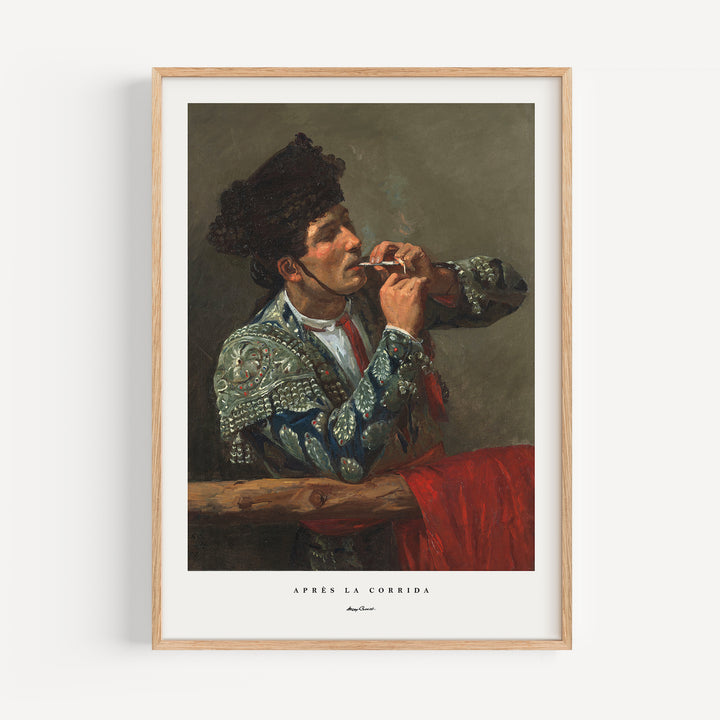 After the Bullfight by Mary Cassatt Poster