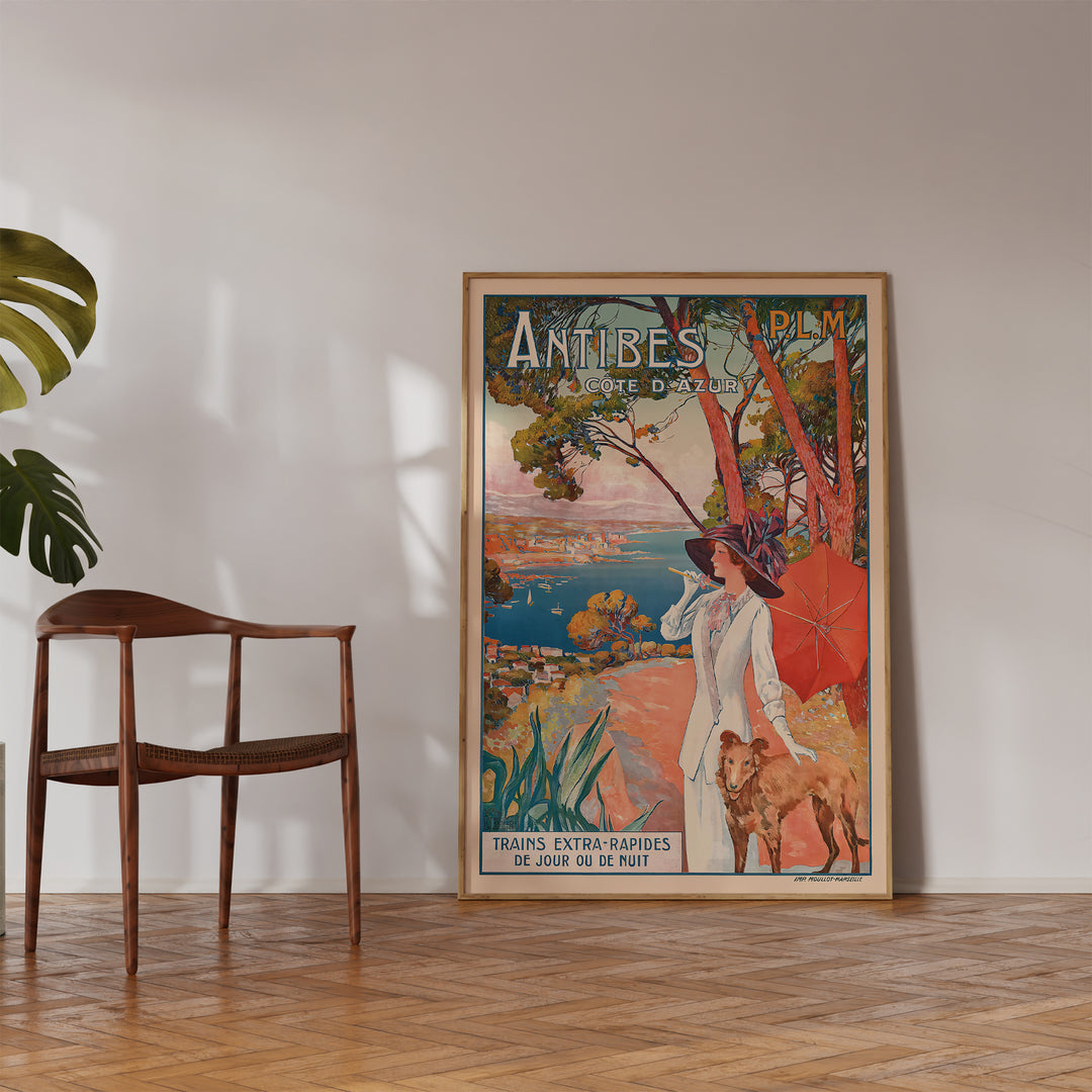 Antibes Cote d'Azur Poster