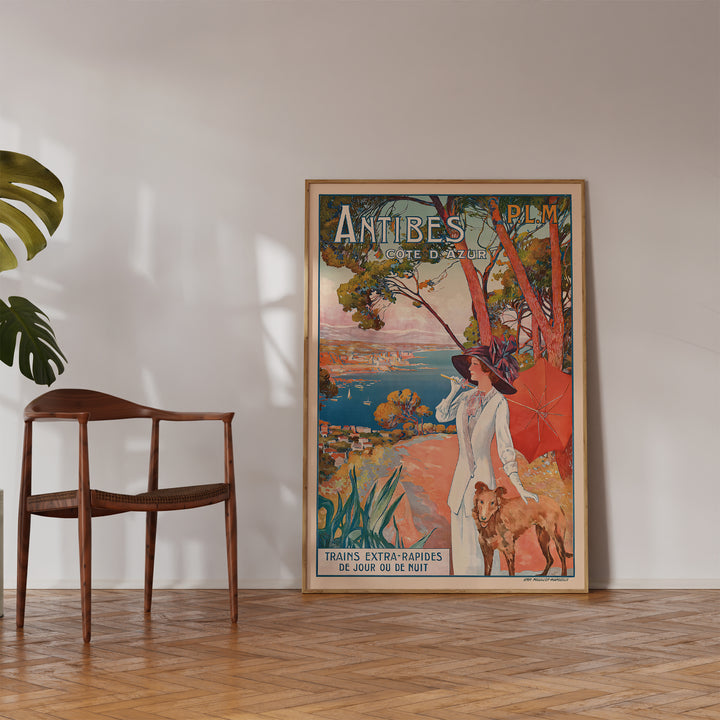 Antibes Cote d'Azur Poster