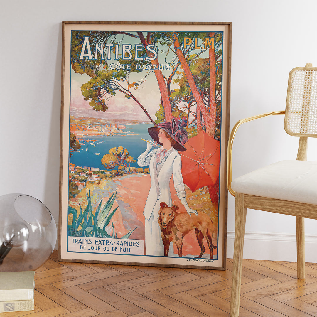 Antibes Cote d'Azur Poster