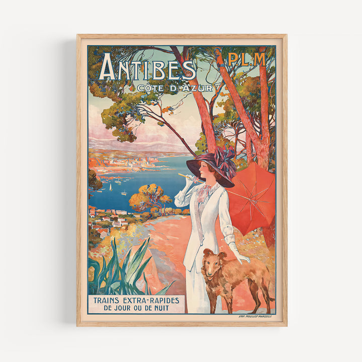 Antibes Cote d'Azur Poster