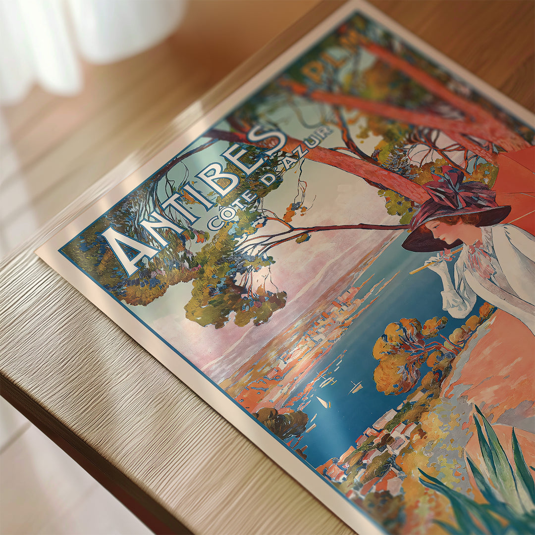Antibes Cote d'Azur Poster