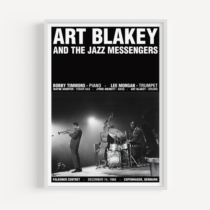 Art Blakey and the Jazz Messengers Concert Poster
