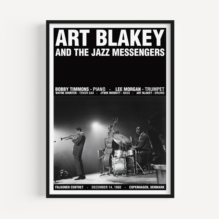Art Blakey and the Jazz Messengers Concert Poster