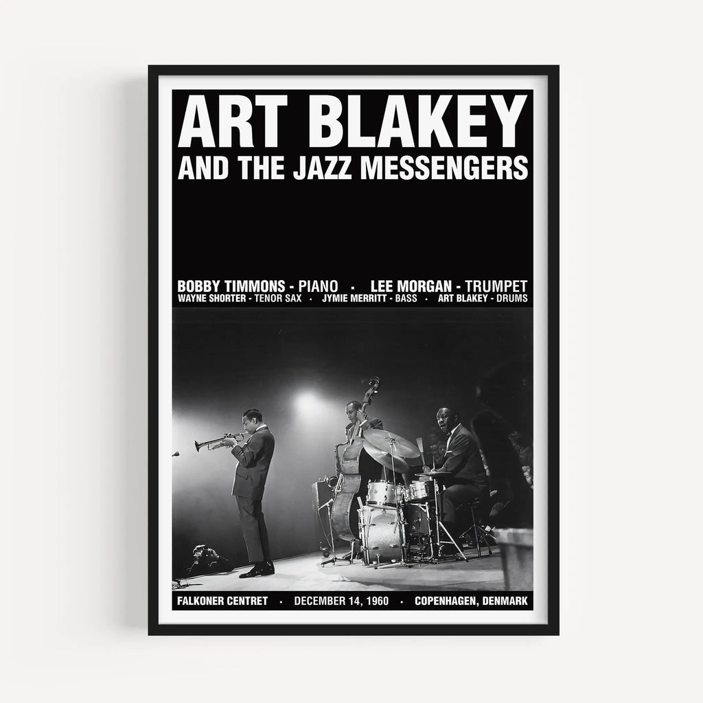 Art Blakey Jazz Messengers Concert Poster 1960 - Poster Room