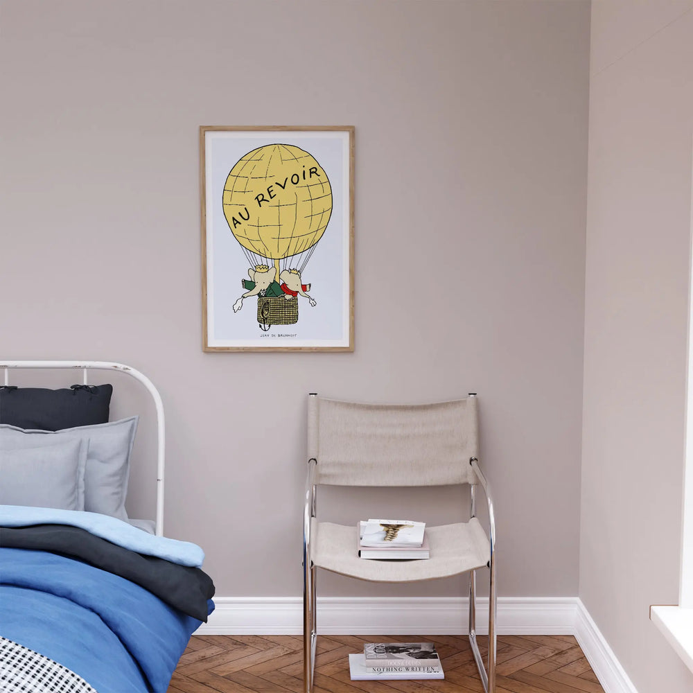 Au Revoir by Jean de Brundhoff Poster Babar Collection