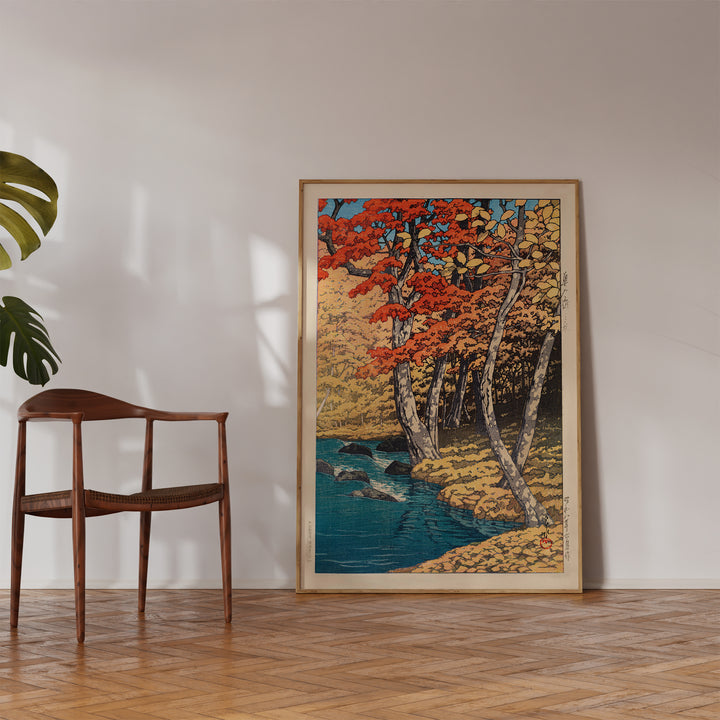 Autumn at Oirase by Hasui Kawase Poster