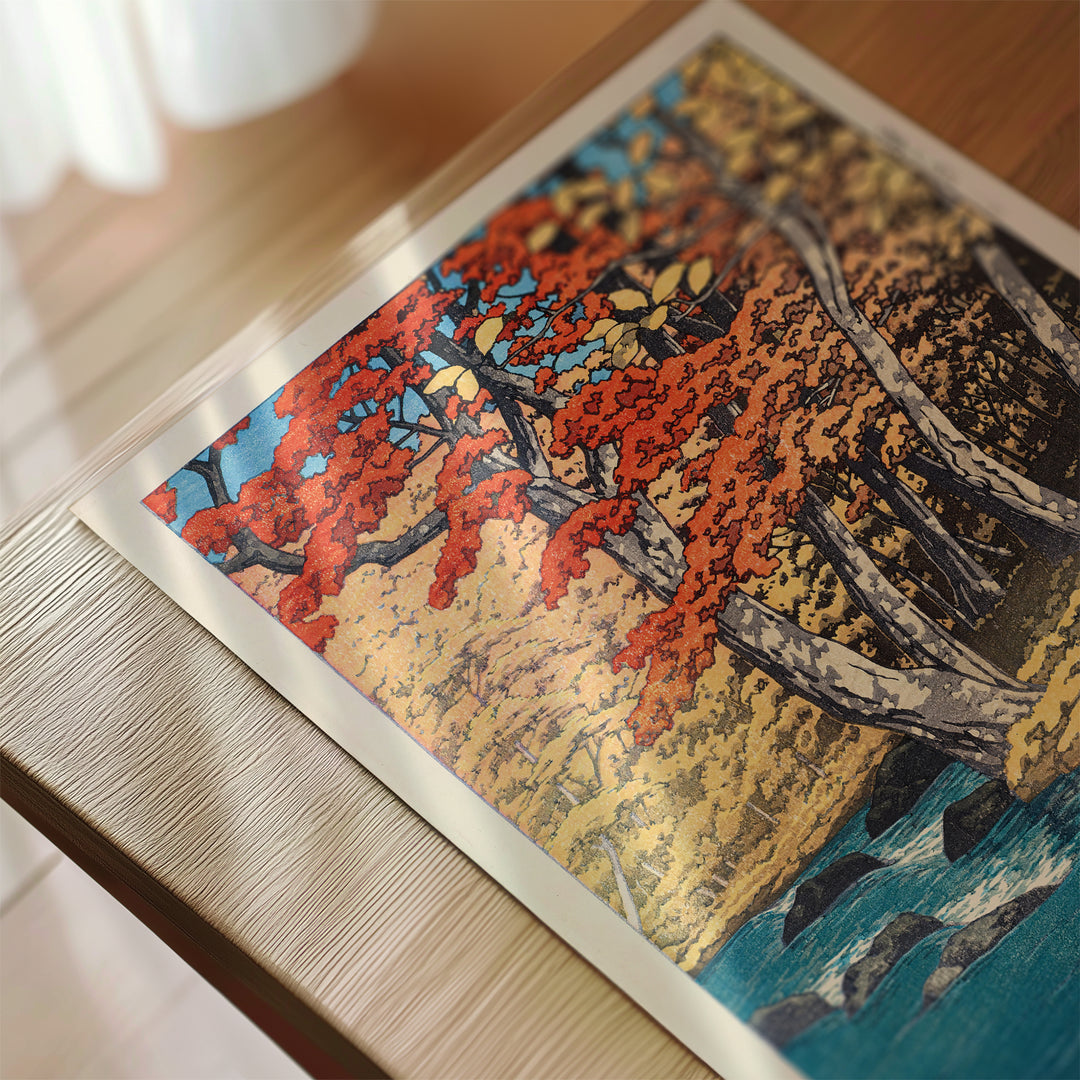 Autumn at Oirase by Hasui Kawase Poster