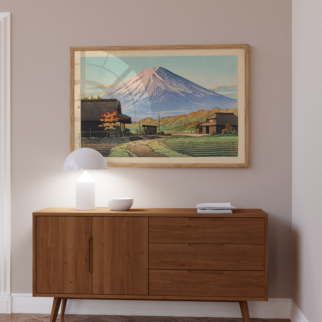 Autumn in Funatsu by Hasui Kawase Poster