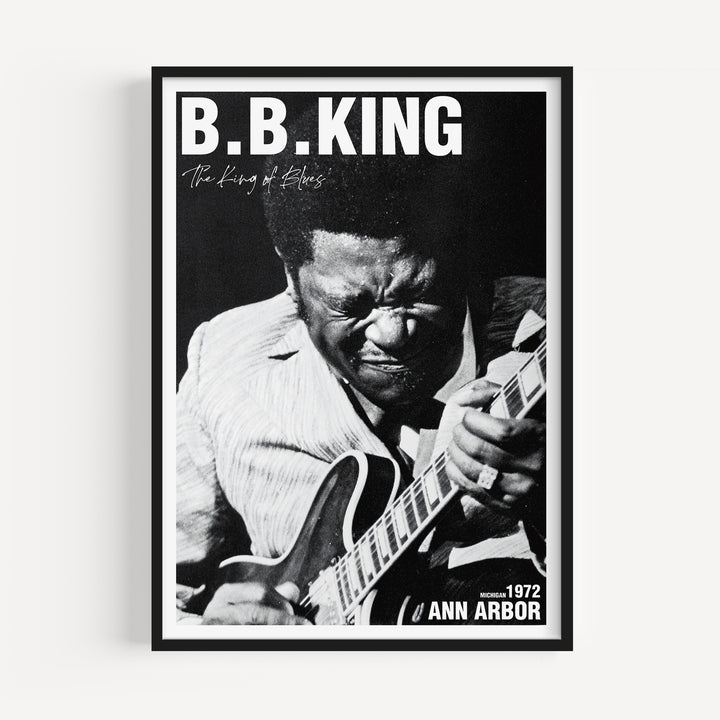 B.B. King Concert Poster