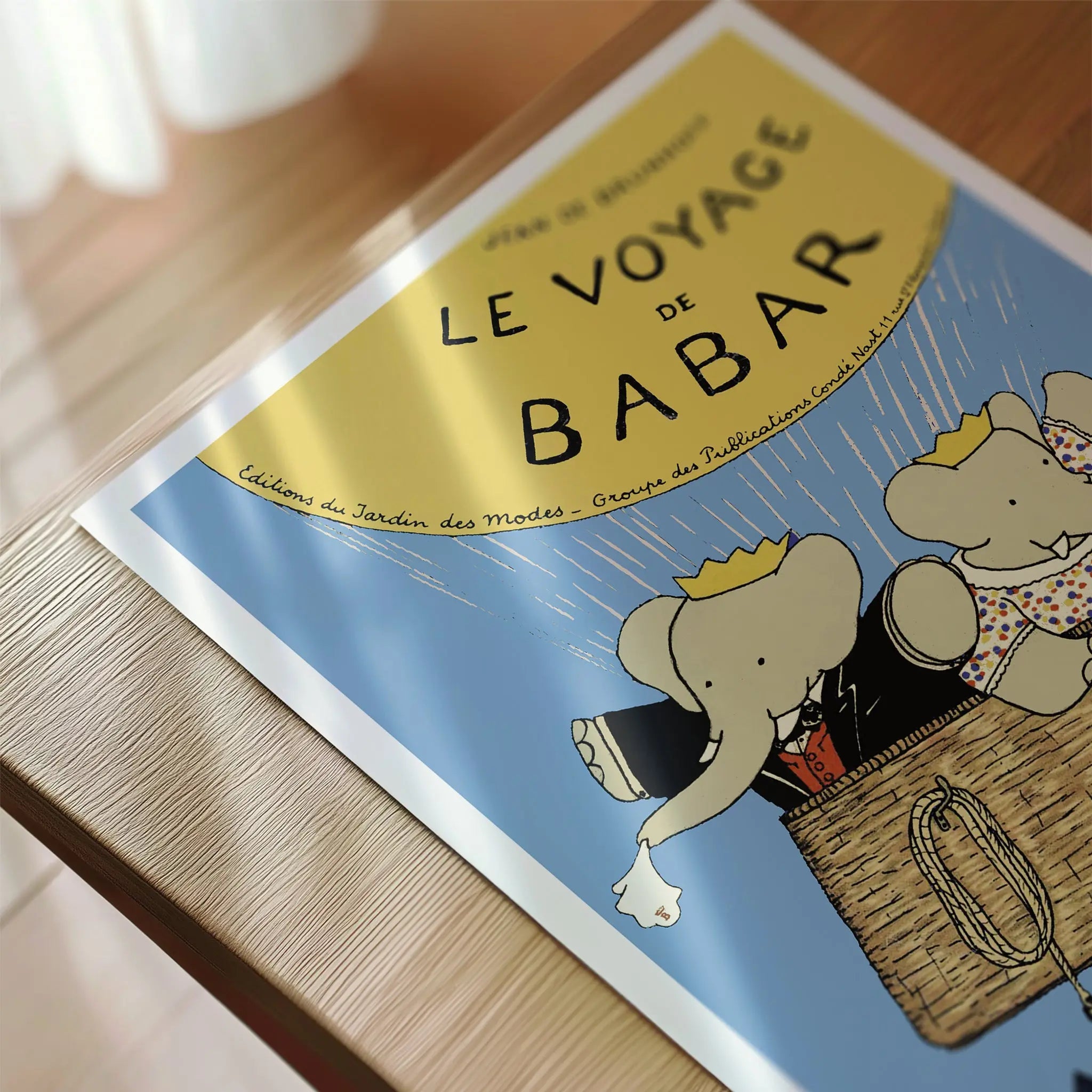 Hot Air Balloon Babar Poster – Poster Room