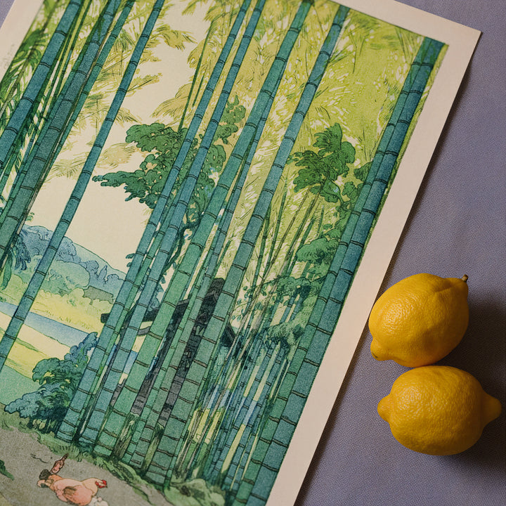 Bamboo Grove by Hiroshi Yoshida Poster