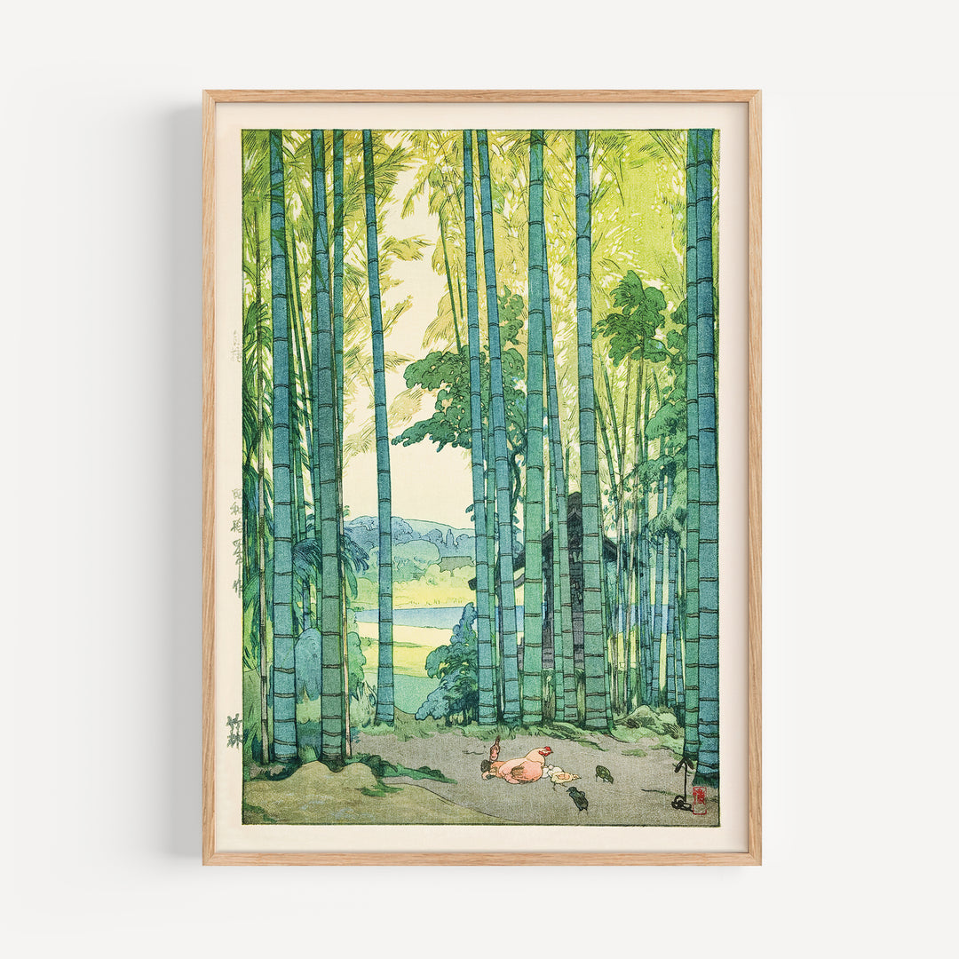 Bamboo Grove by Hiroshi Yoshida Poster