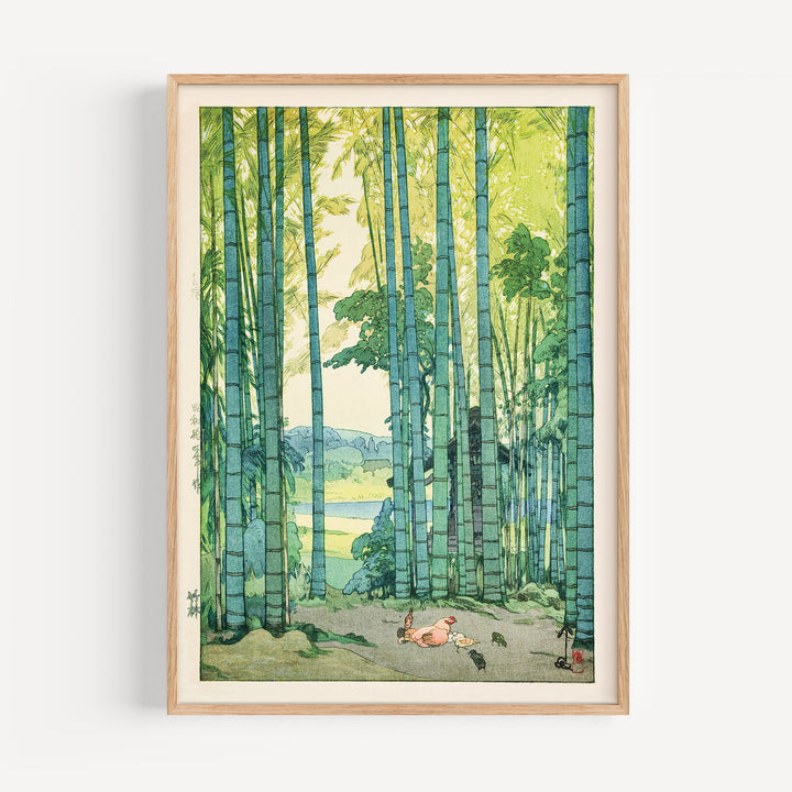 Bamboo Grove by Hiroshi Yoshida Poster