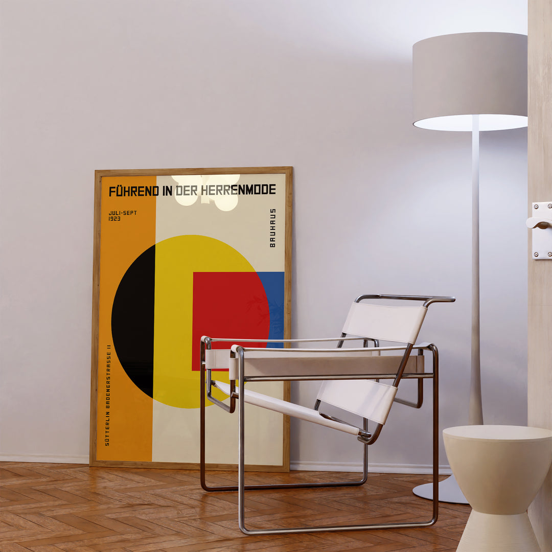 Bauhaus Circle and Square 1923 Poster