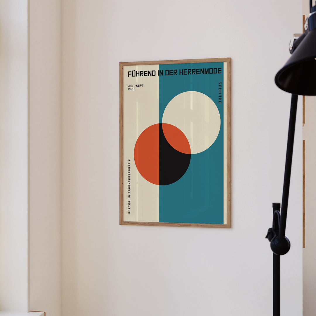 Bauhaus Circles 1923 Poster