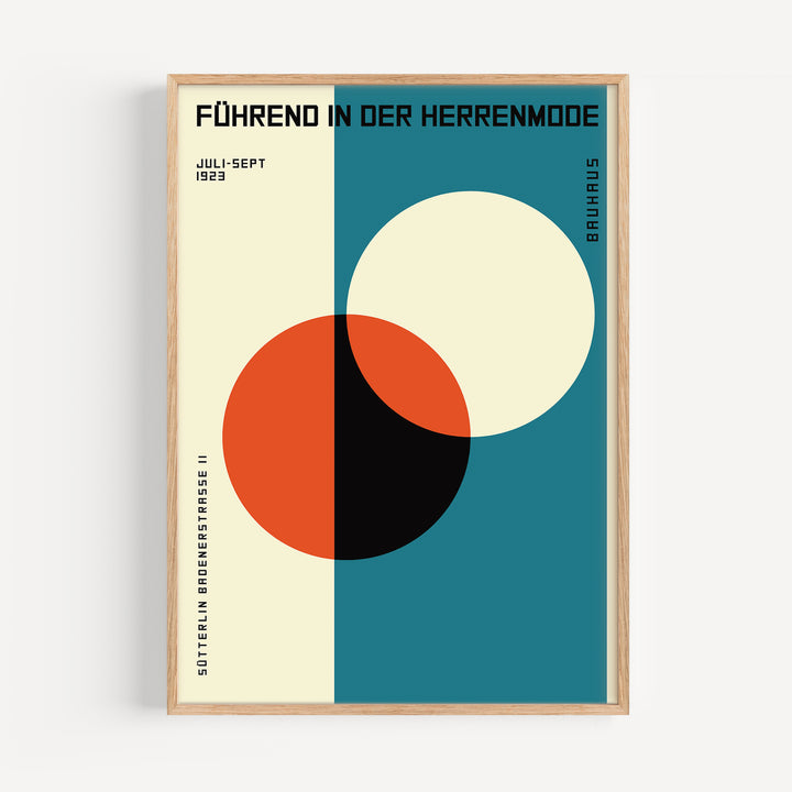 Bauhaus Circles 1923 Poster