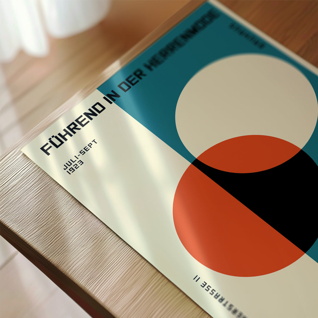 Bauhaus Circles 1923 Poster