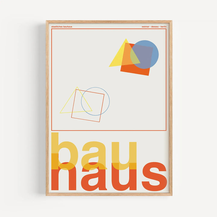 Bauhaus Exhibition Poster Poster Room