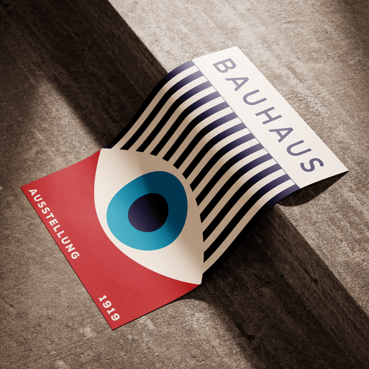 Eye - Bauhaus Poster - Poster Room