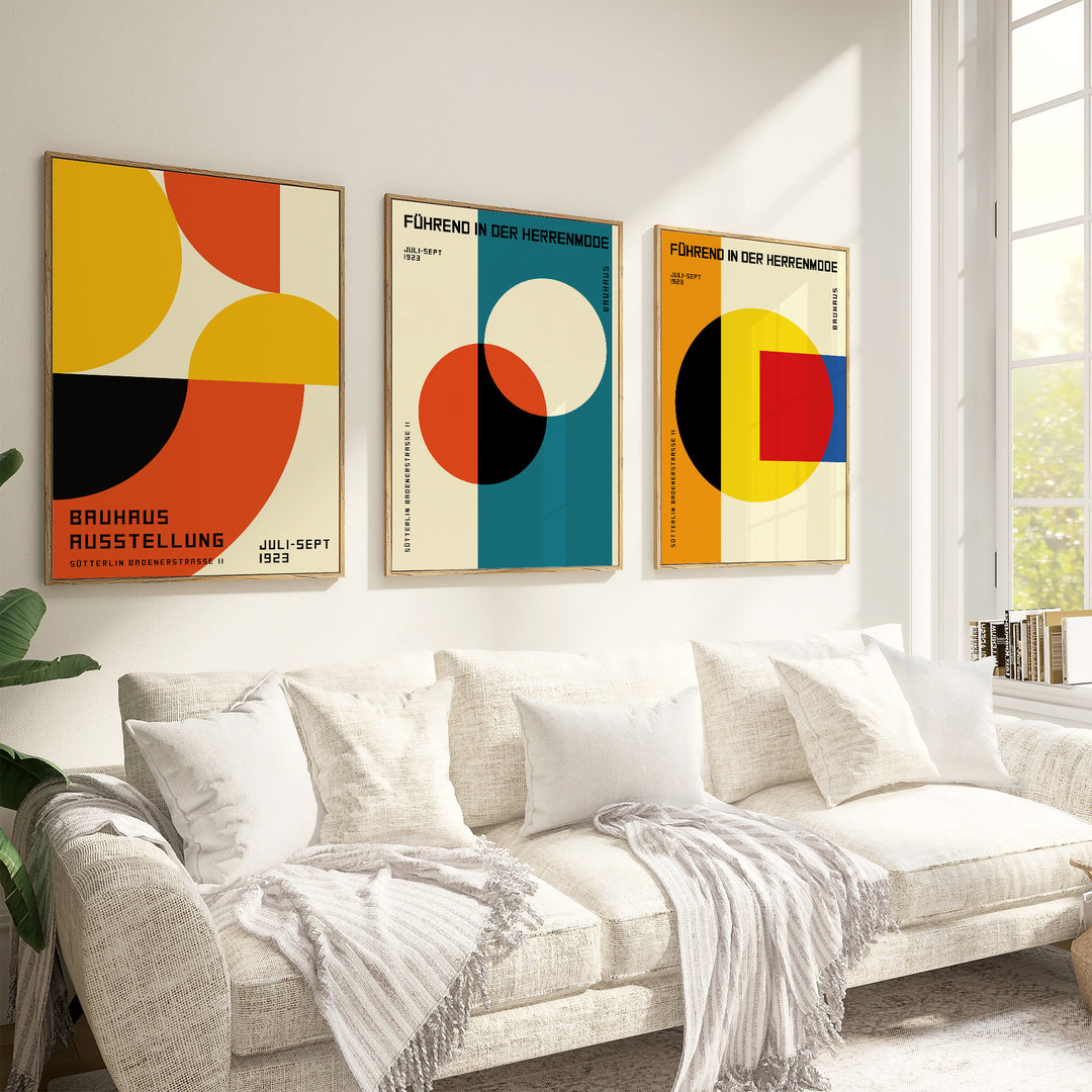 Bauhaus Exhibition Poster Set