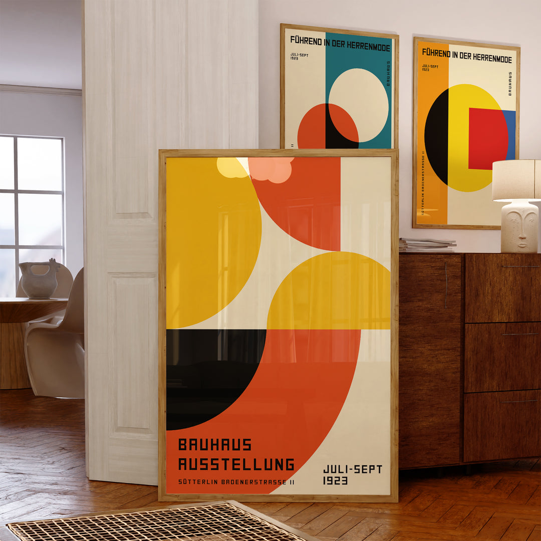 Bauhaus Exhibition Poster Set