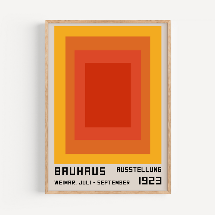 Bauhaus Windows Poster