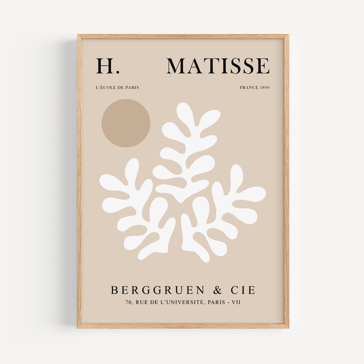 Beige Matisse II Poster