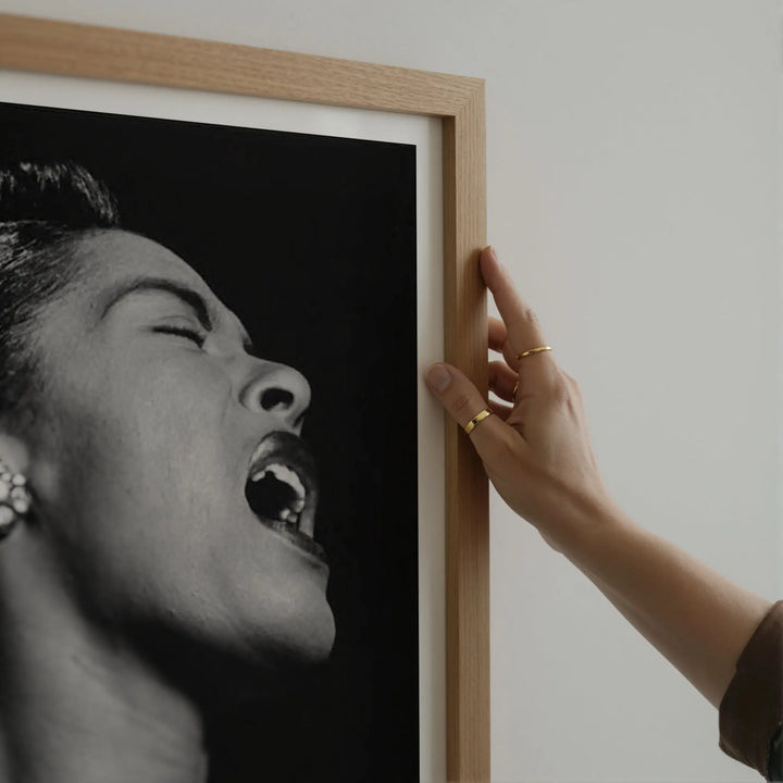 Billie Holiday Jazz Concert Poster Poster Room