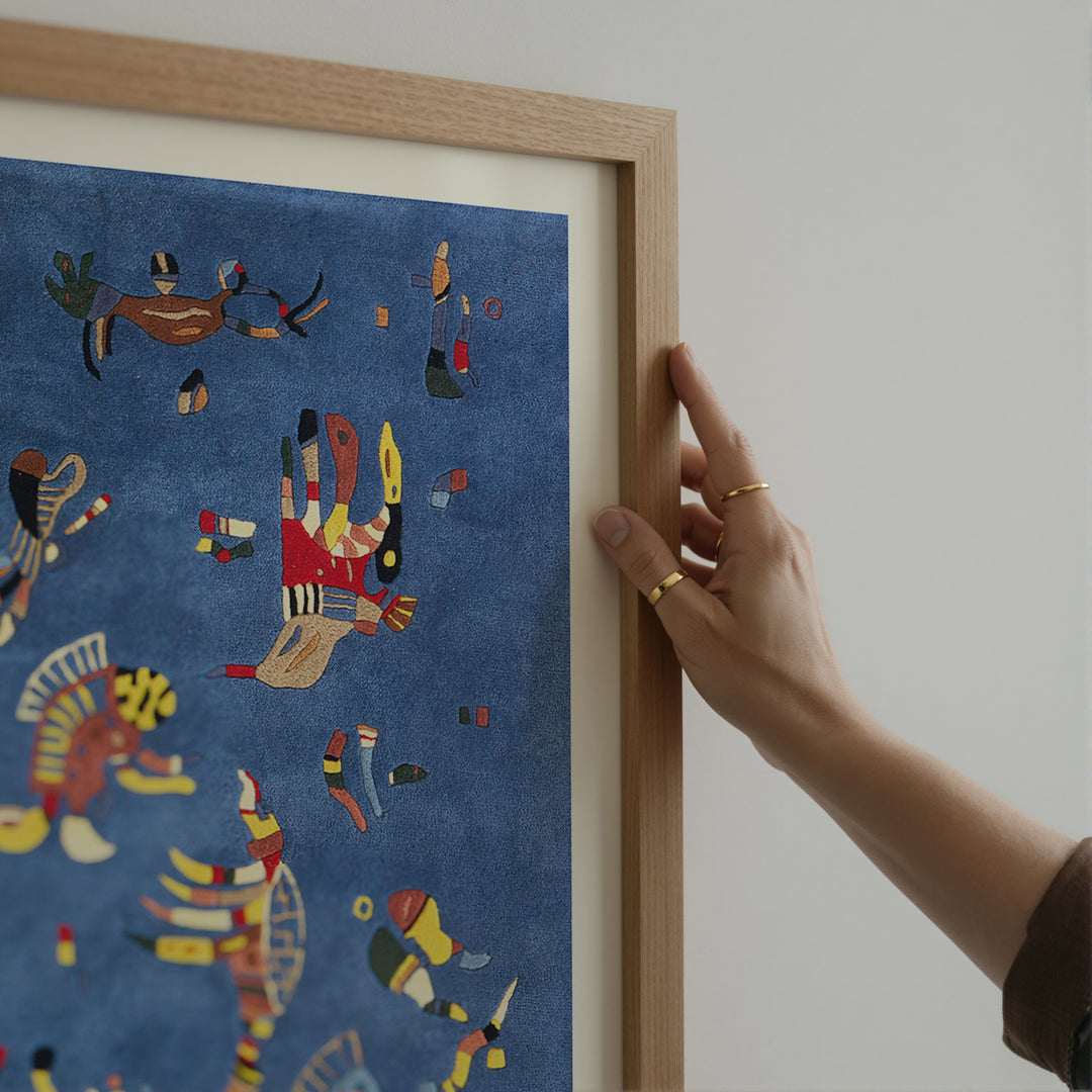 Bleu de Ciel by Wassily Kandinsky Poster