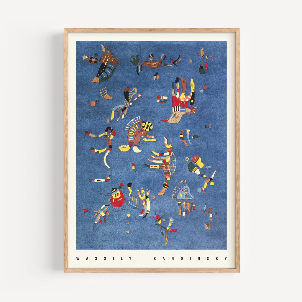 Wassily Kandinsky Poster - Bleu de Ciel Abstract Art - Poster Room