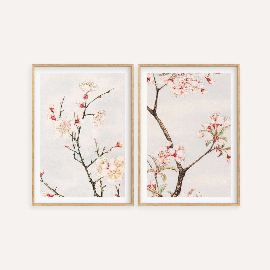 Blossoming Branches by Megata Morikaga Poster Set