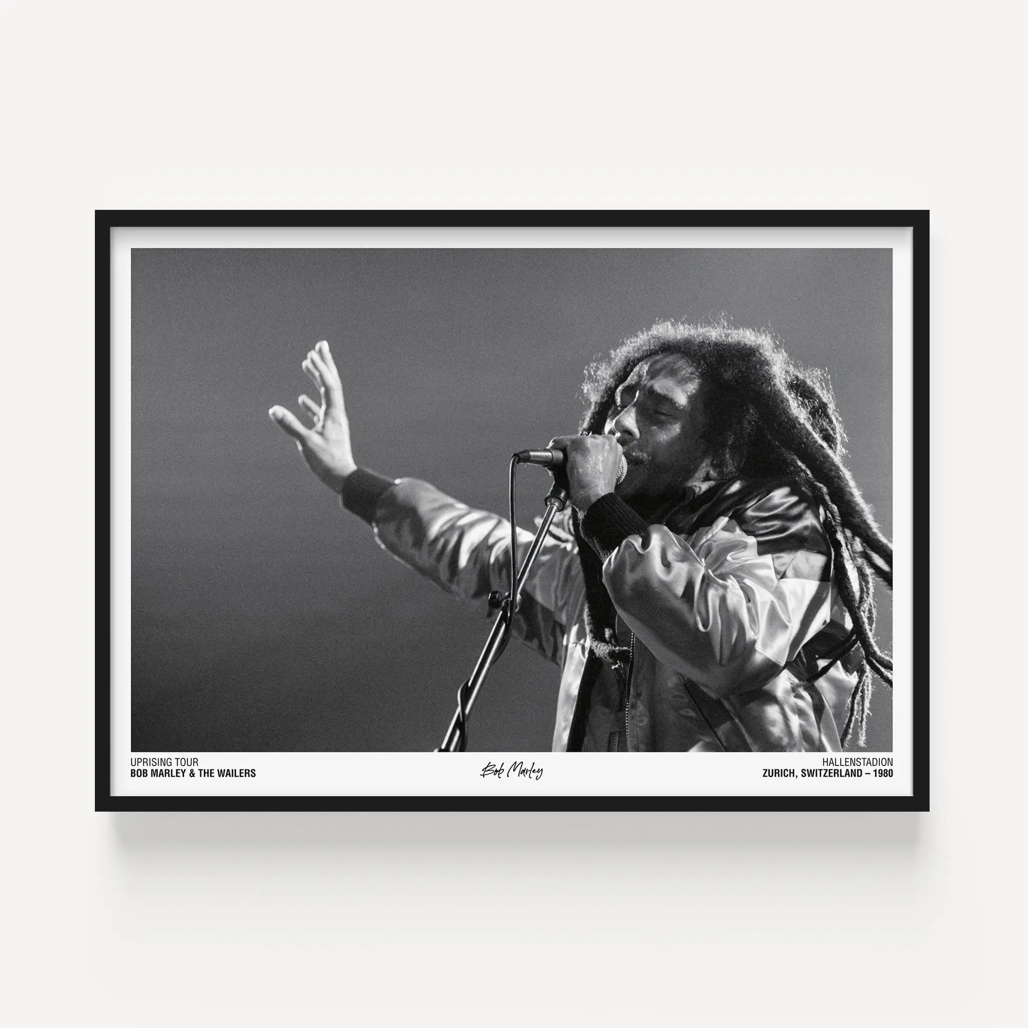 Bob Marley Zurich Concert Poster – Poster Room