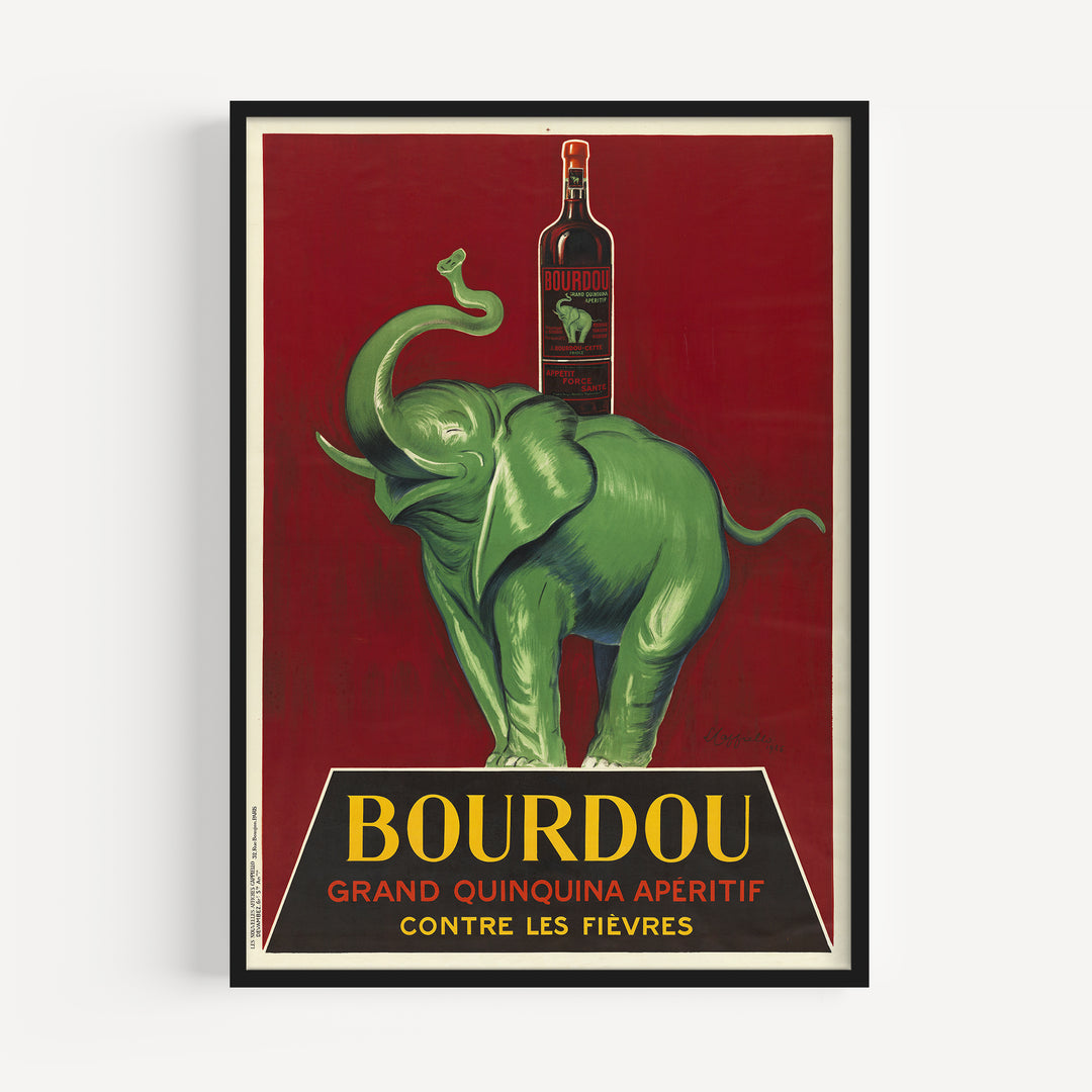 Bourdon Apertif Ad Poster by Leonetto Cappiello