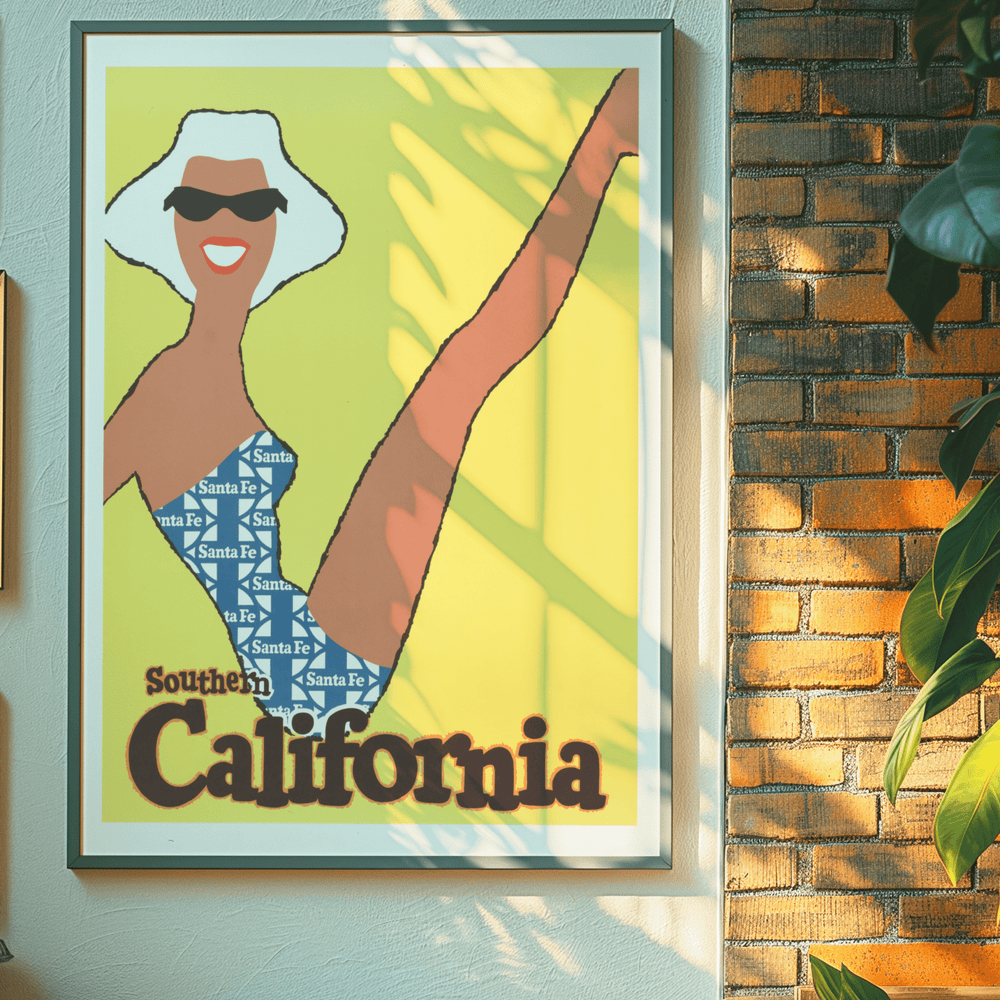 California - Vintage Poster - Poster Room