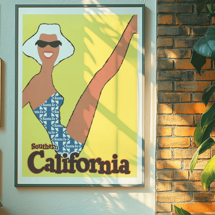 California - Vintage Poster - Poster Room