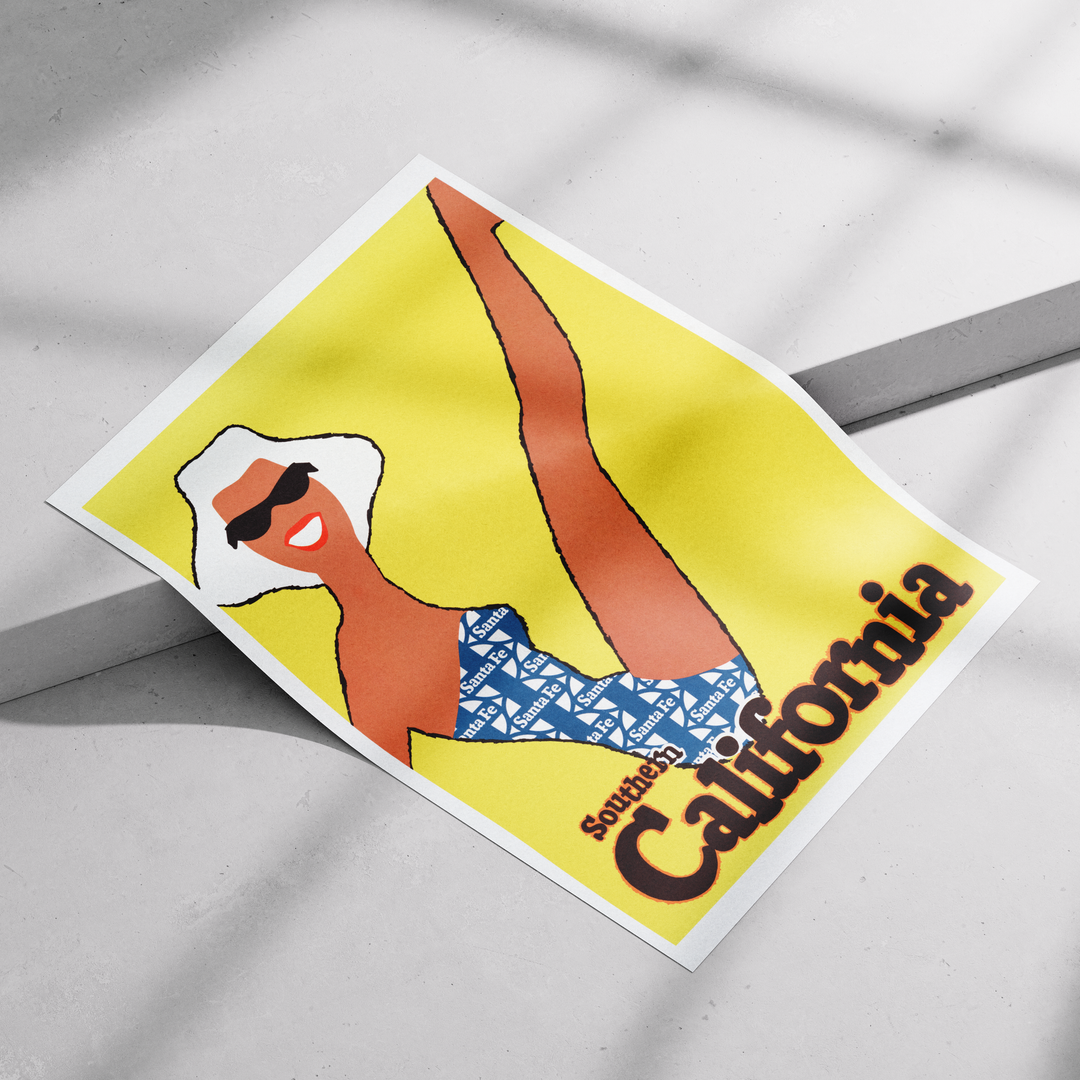 California - Vintage Poster