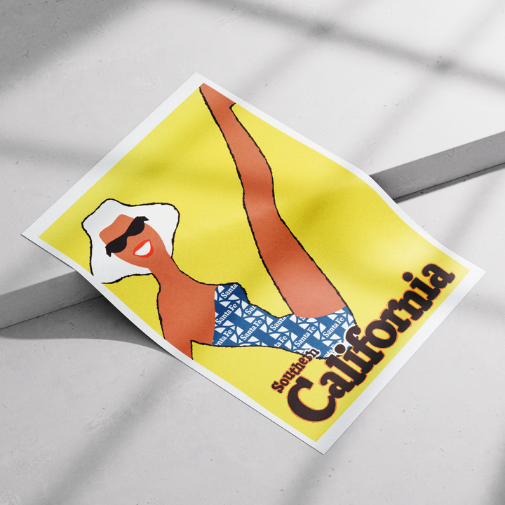 California - Vintage Poster